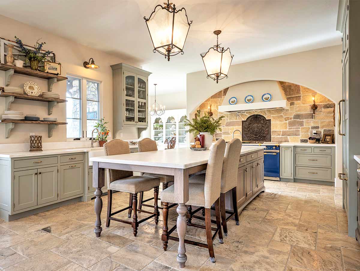 French country kitchen