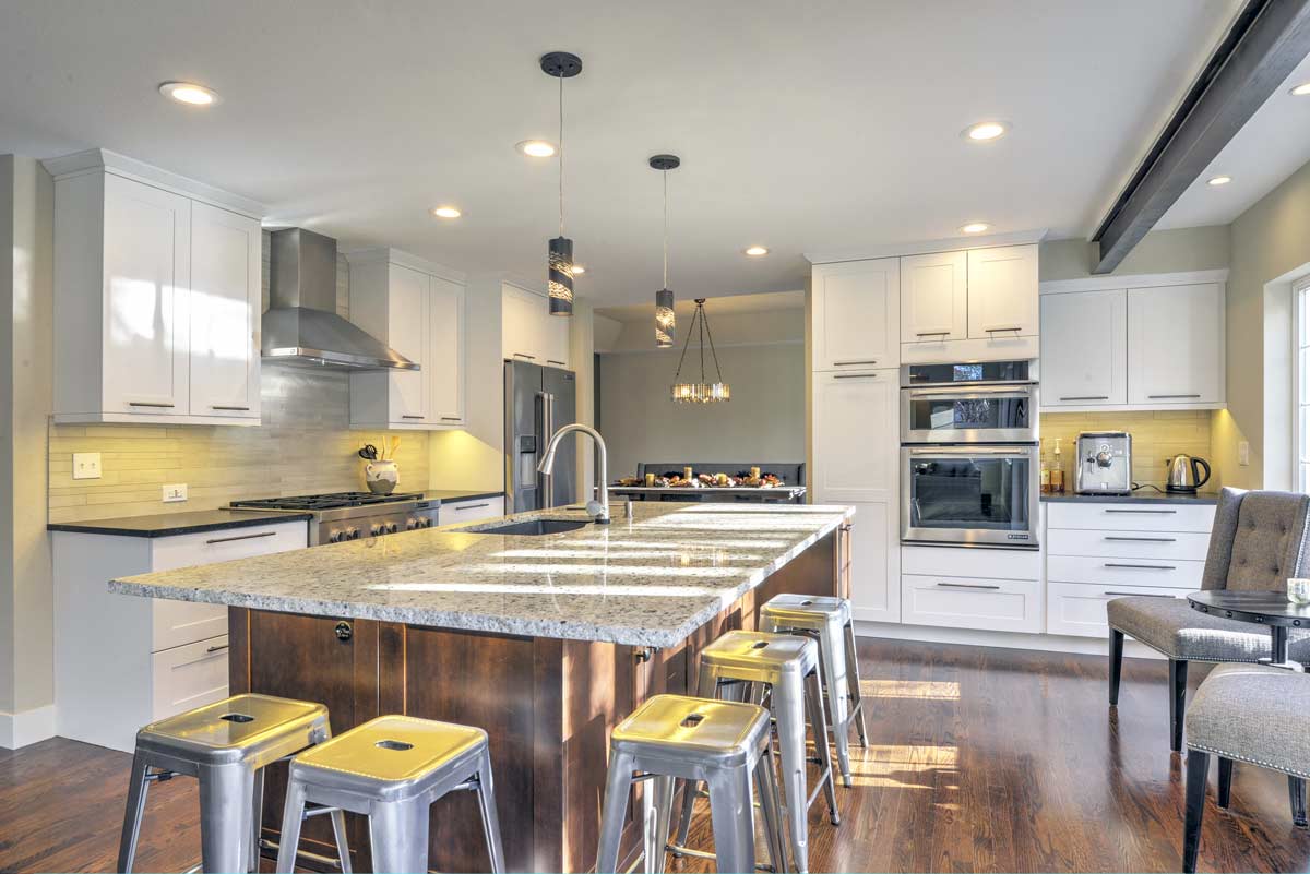 new remodeled kitchen