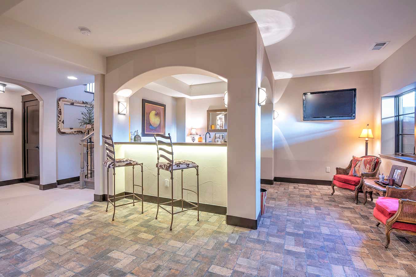 Bar area